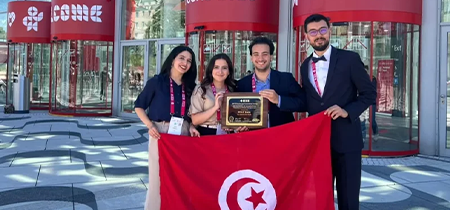تتويج دولي للمعهد الوطني للعلوم التطبيقية والتكنولوجيا